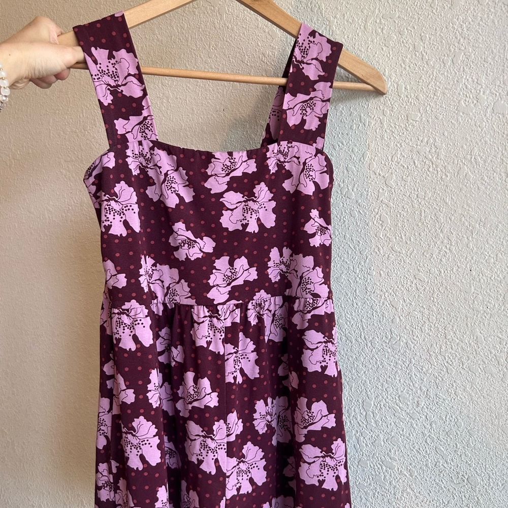 Fighting Eel Polka Dot and Floral Romper